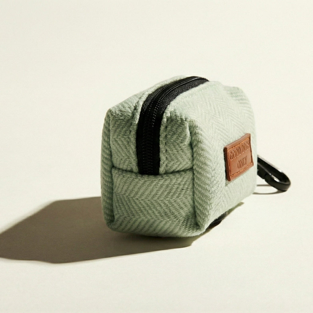 Porte-Sac à Déjections en Tweed – Good Dogs Only