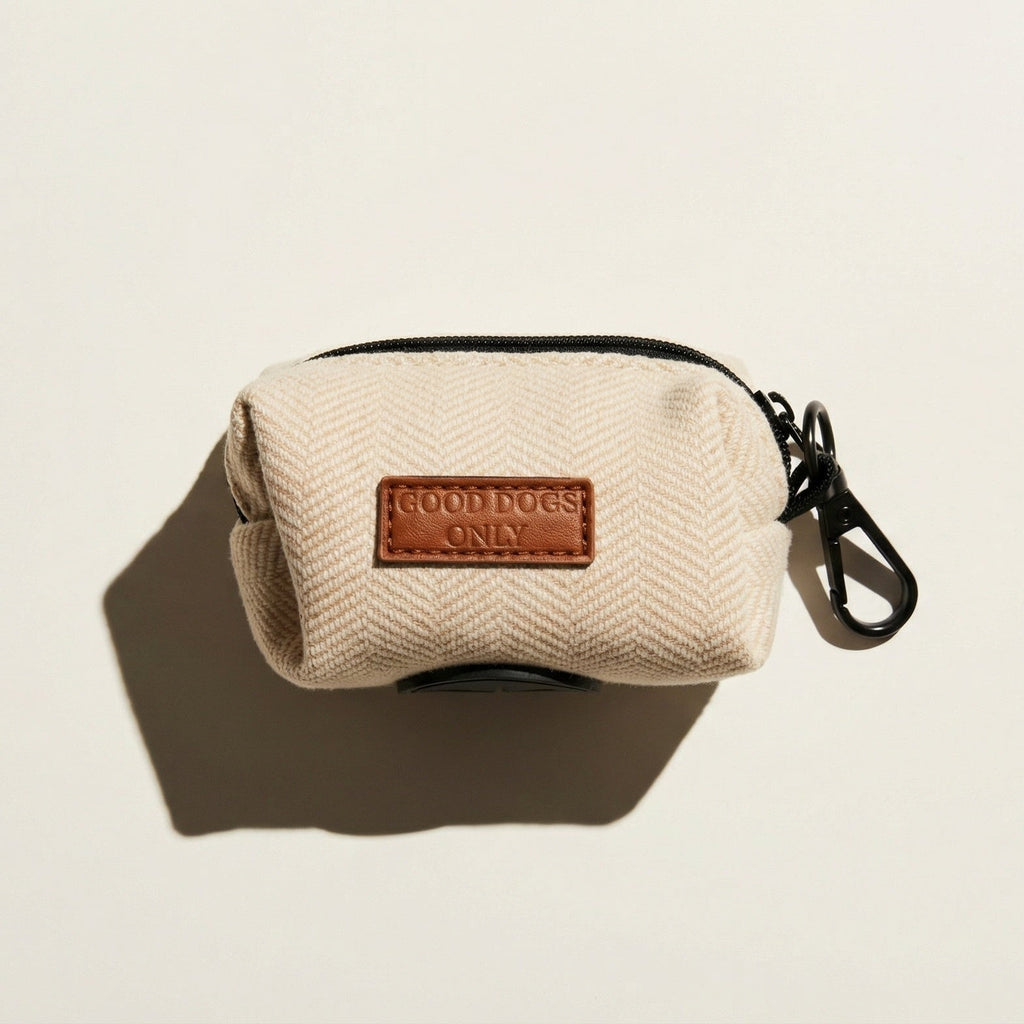 Porte-Sac à Déjections en Tweed – Good Dogs Only