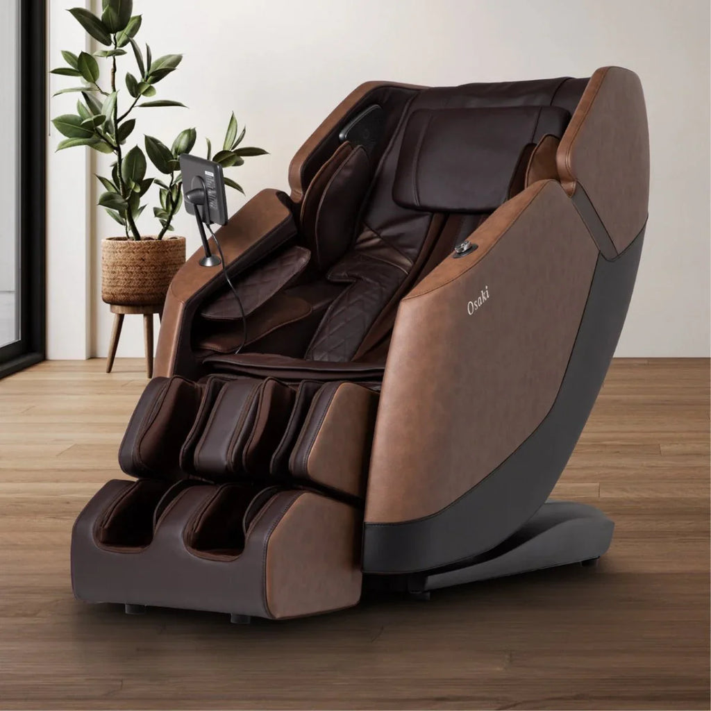 Fauteuil de Massage Osaki Ziva – Rail SL 53" – Zéro Gravité – Bluetooth – 3 Couleurs