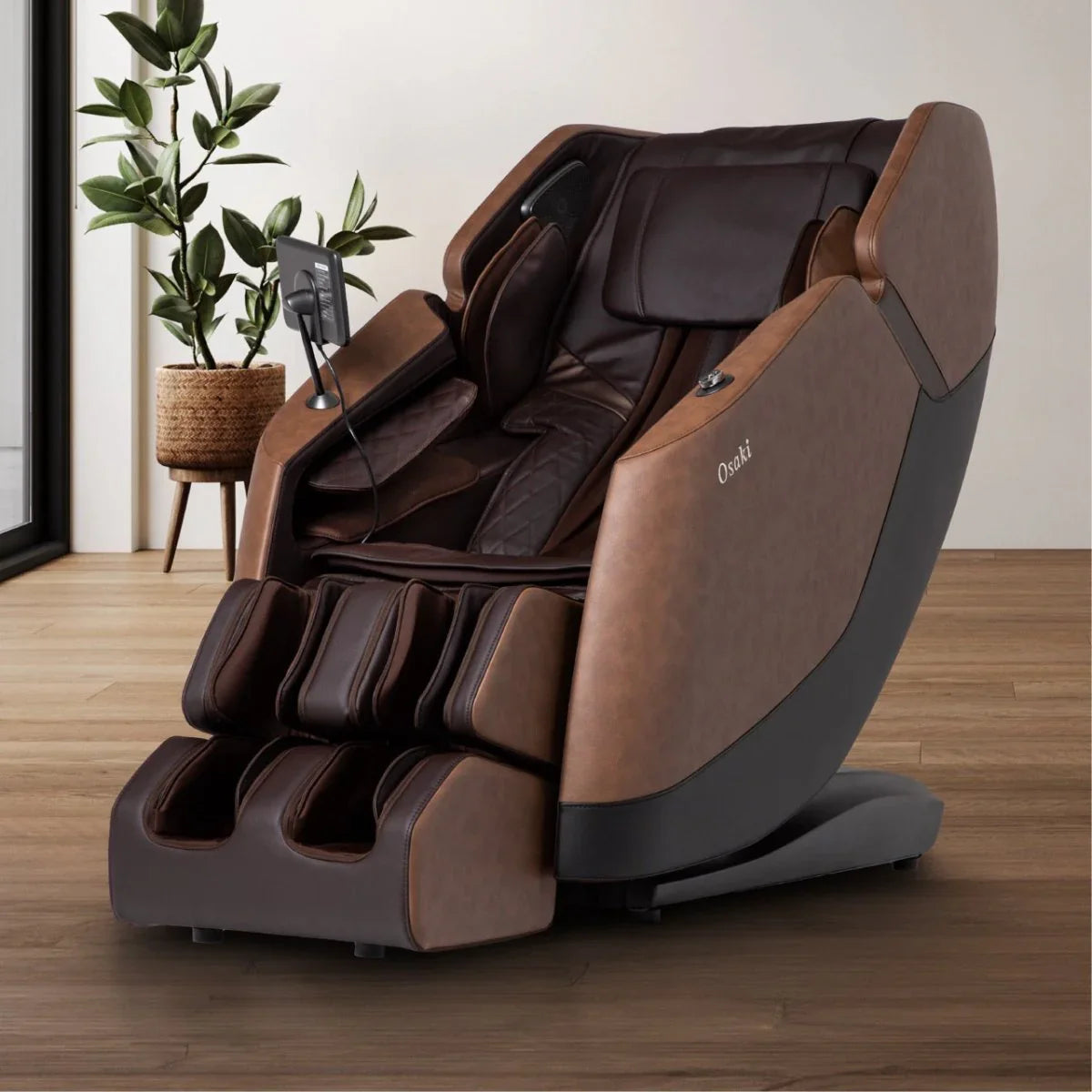 Fauteuil de Massage Osaki Ziva – Rail SL 53" – Zéro Gravité – Bluetooth – 3 Couleurs