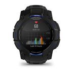 Garmin Instinct® 3 AMOLED (50 mm) - Rugged GPS Watch - Black/Bolt Blue