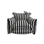 Playful Mind Striped Lazy Sofa Chair