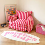 Playful Mind Striped Lazy Sofa Chair
