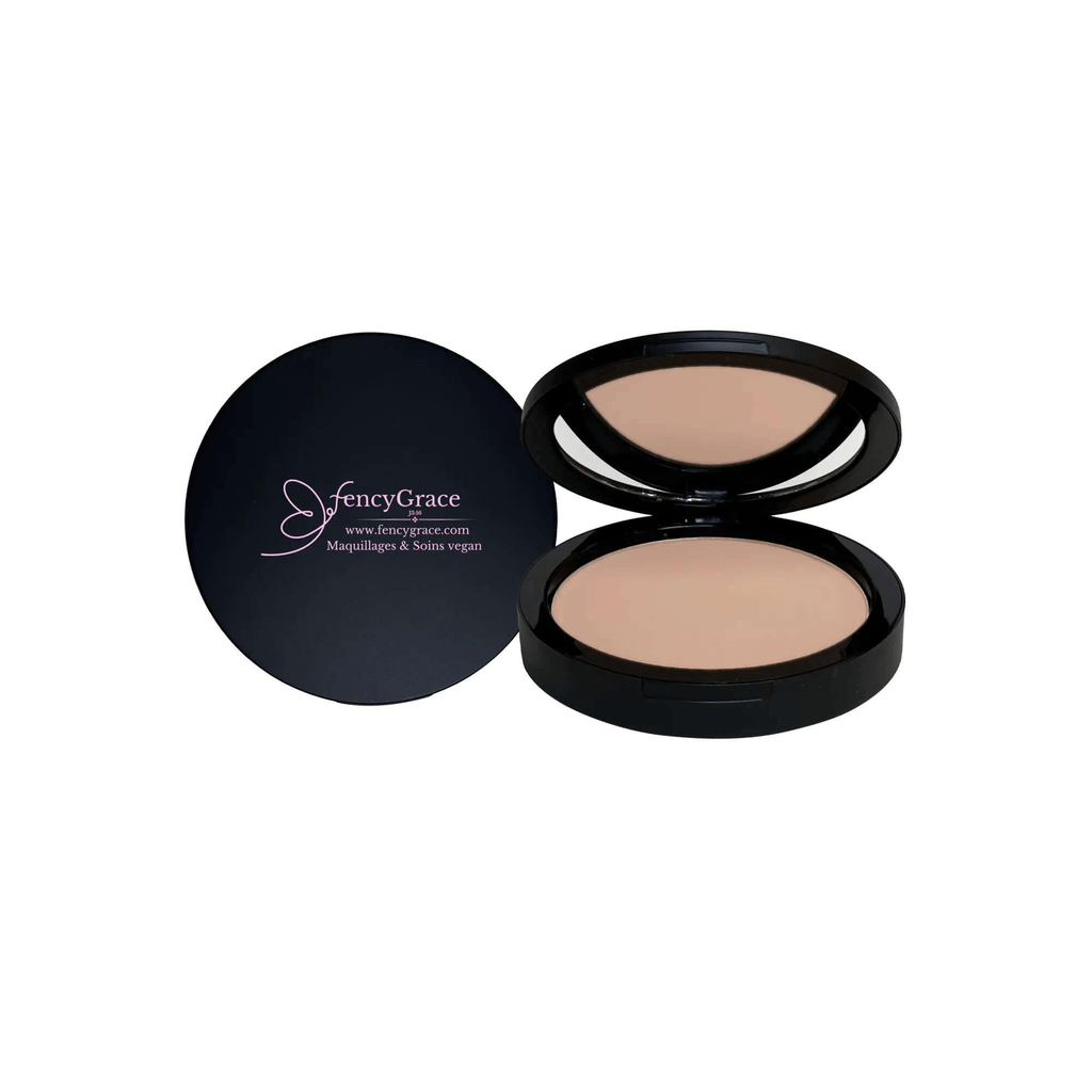 Poudre Compacte Végane FencyGrace – Fini Velouté – 12 Teintes – Fabriquée au Canada