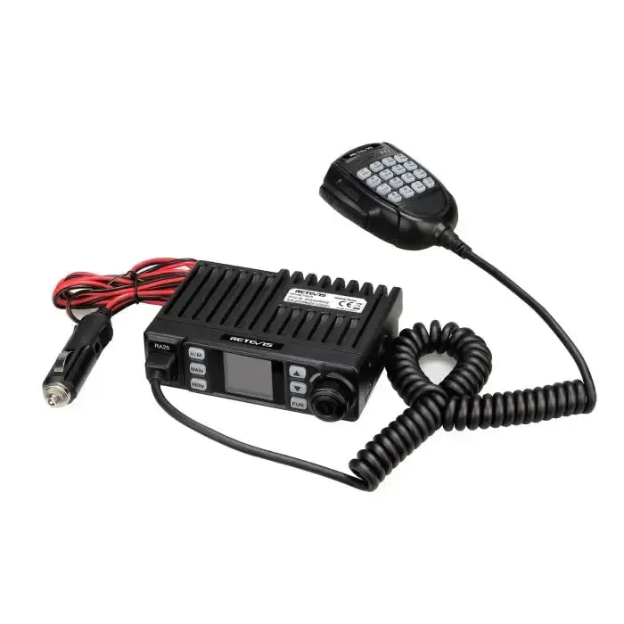 Retevis RA25 25W/20W Mini Dual Band Mobile Ham Radio