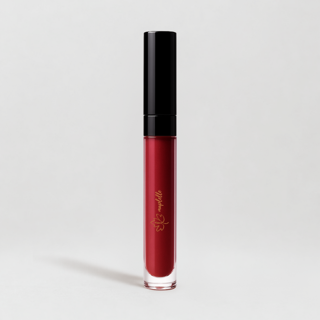 Huile à Lèvres Brillante & Nourrissante – Shimmer & Plumping – Vegan – Maplelle