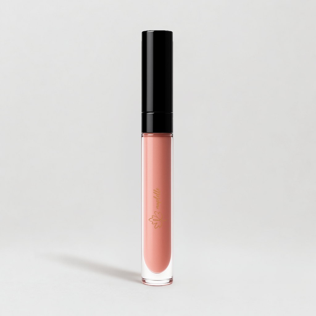 Huile à Lèvres Brillante & Nourrissante – Shimmer & Plumping – Vegan – Maplelle