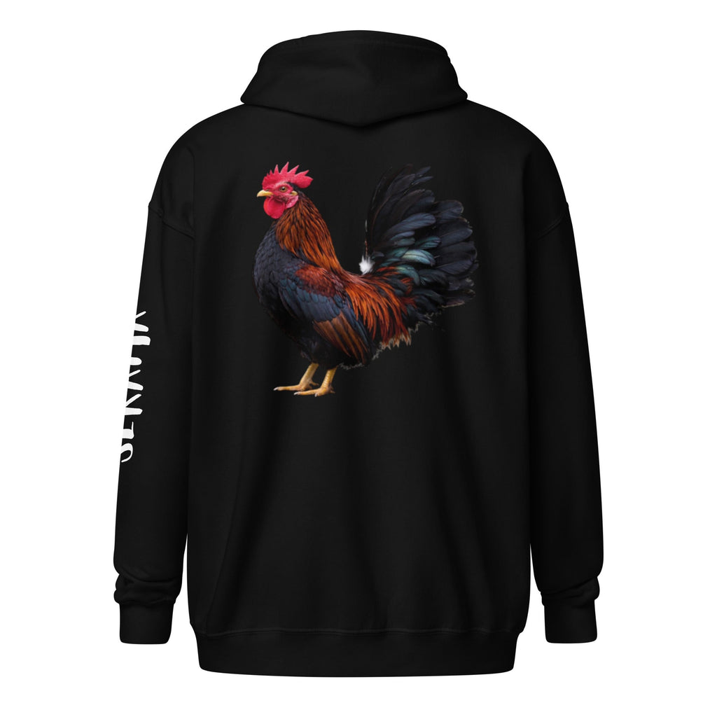 Kangourou Zippé Unisexe Serama – True Bantam Coopwear