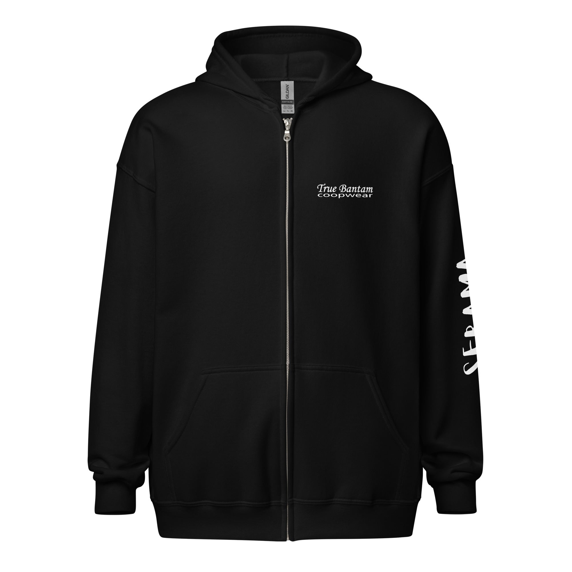 Kangourou Zippé Unisexe Serama – True Bantam Coopwear