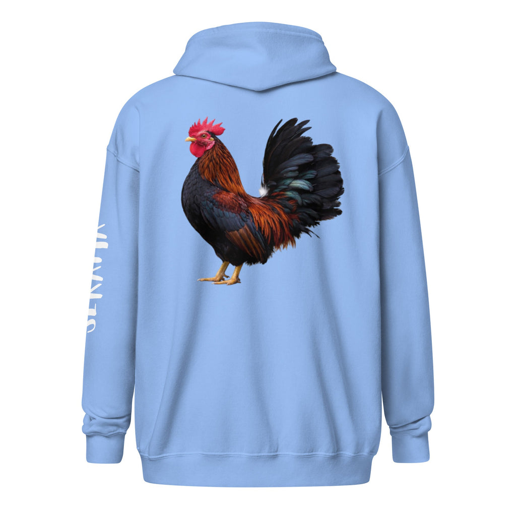 Kangourou Zippé Unisexe Serama – True Bantam Coopwear