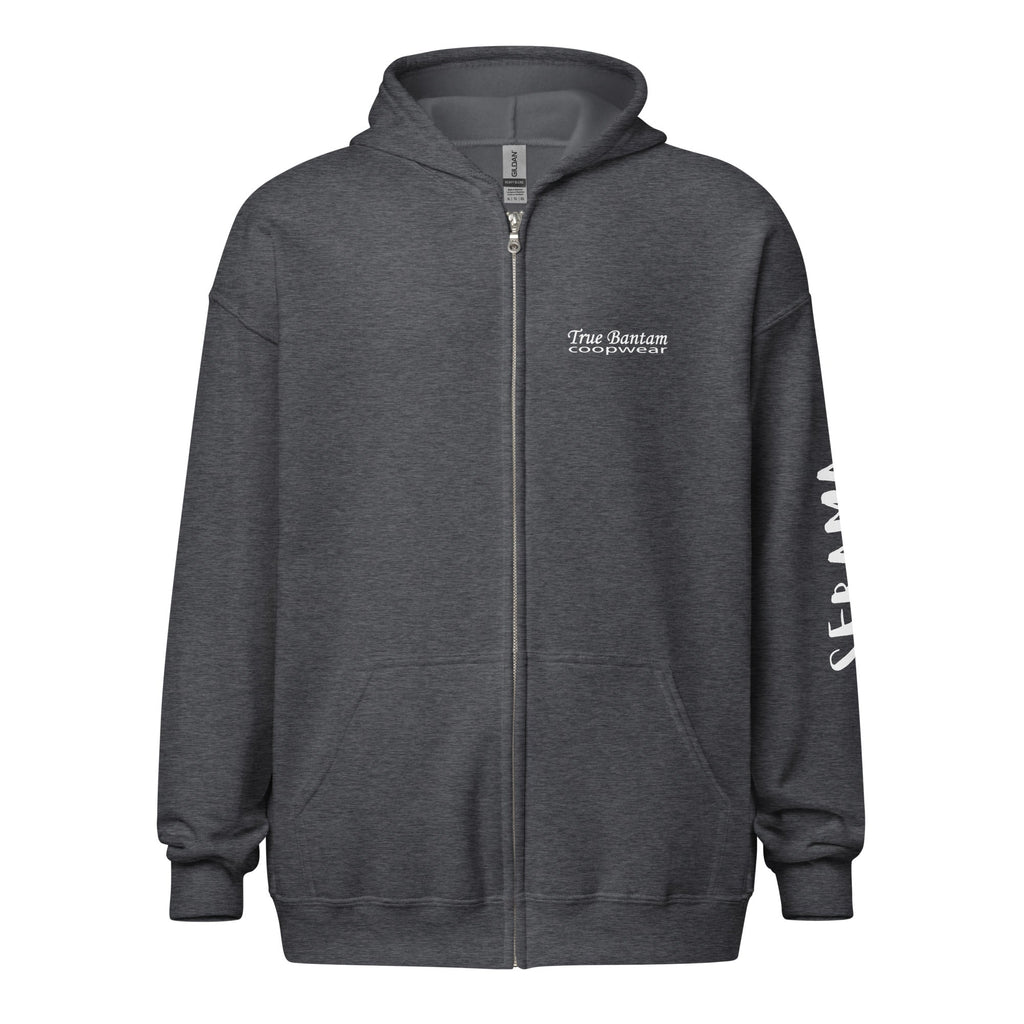 Kangourou Zippé Unisexe Serama – True Bantam Coopwear
