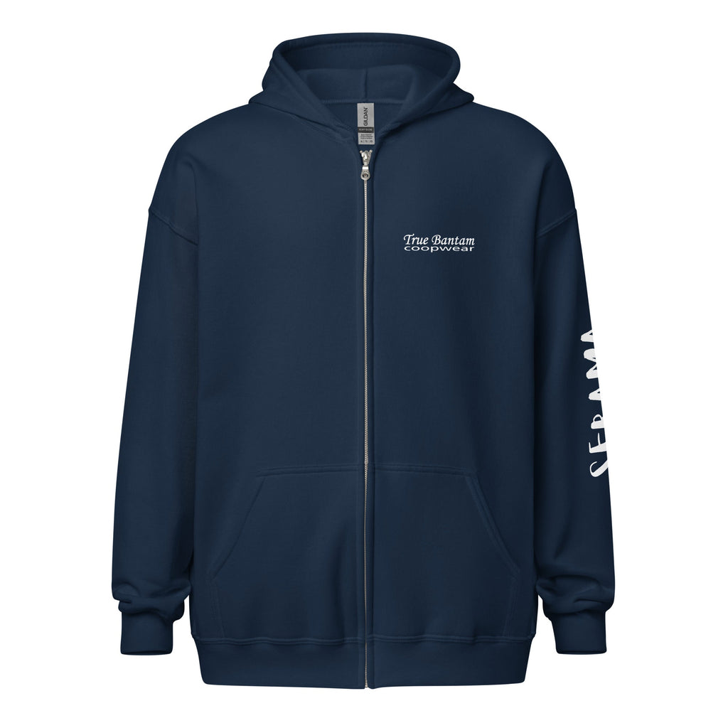 Kangourou Zippé Unisexe Serama – True Bantam Coopwear