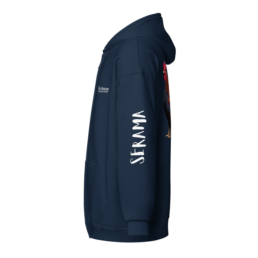 Kangourou Zippé Unisexe Serama – True Bantam Coopwear